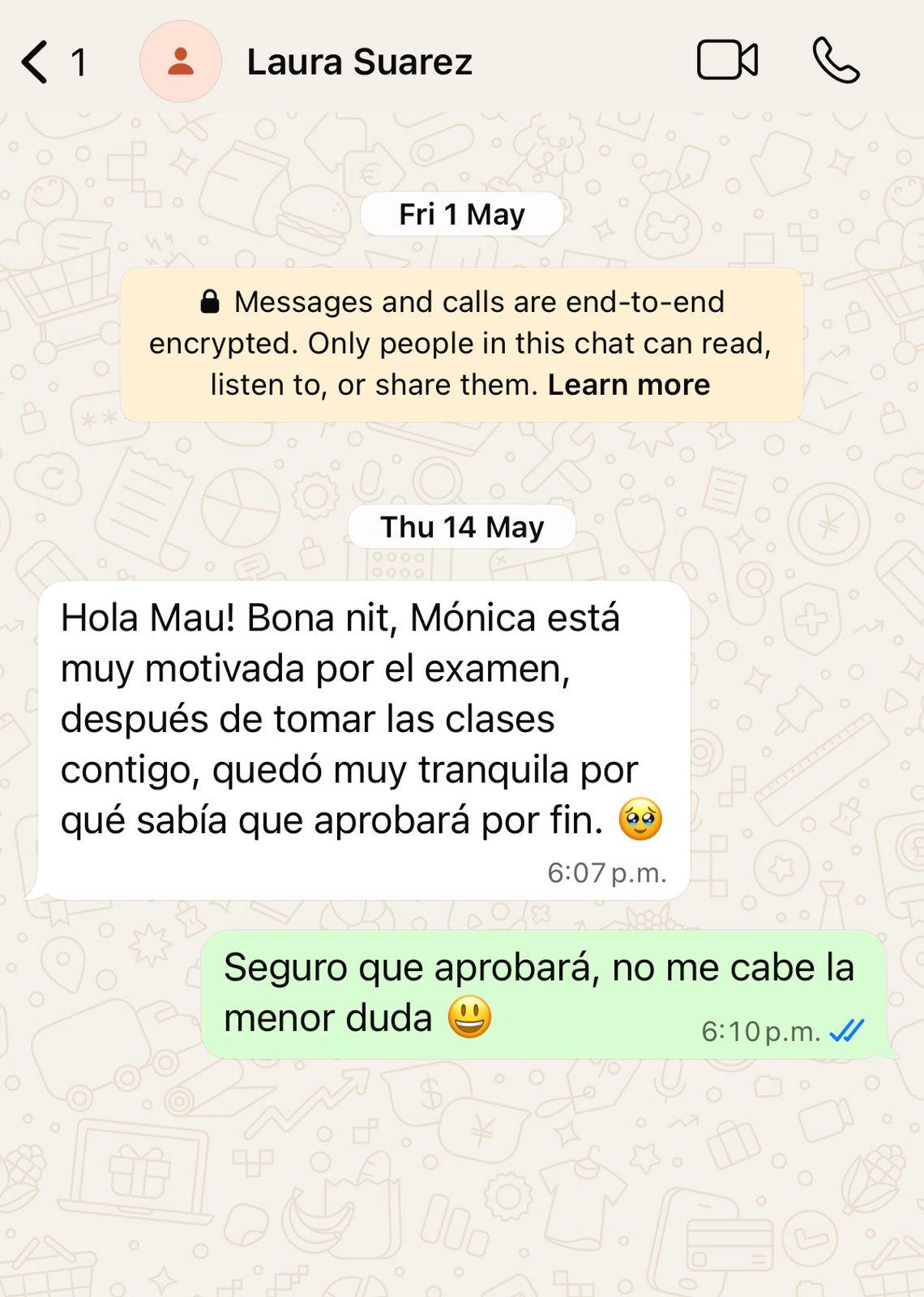 WhatsApp, familia